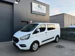 FORD CUSTUM DUBBEL CABINE AUTOMAAT BJ2020 5PLAATSEN EURO6D, Auto's, Bestelwagens en Lichte vracht, 4 deurs, Stof, 1995 cc, 4 cilinders