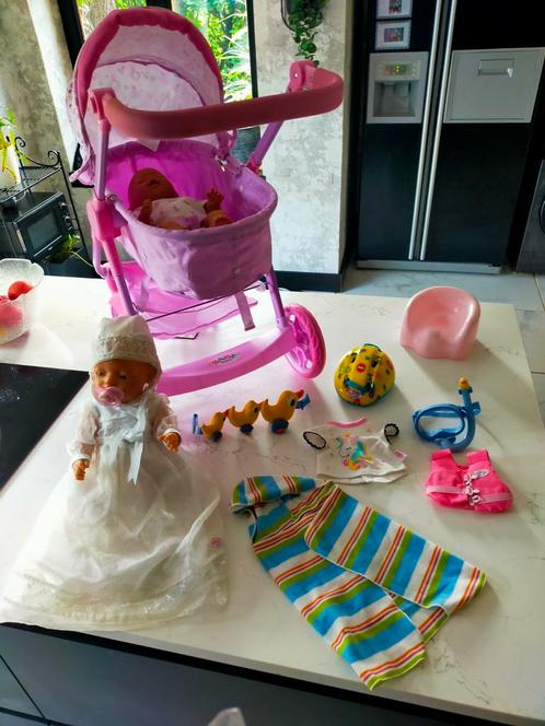 Grote set ’ baby born ’, Kinderen en Baby's, Speelgoed | Poppen, Zo goed als nieuw, Ophalen of Verzenden