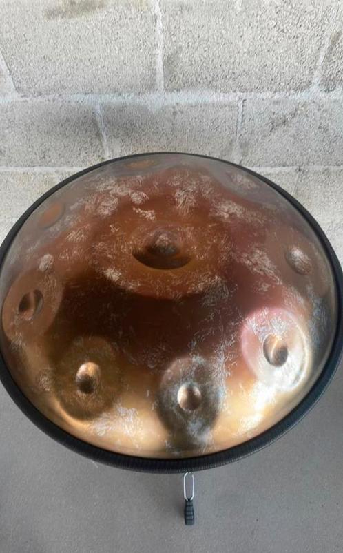Handpan costum made 11 note C#Pygme 440hz, Muziek en Instrumenten, Percussie, Zo goed als nieuw, Ophalen