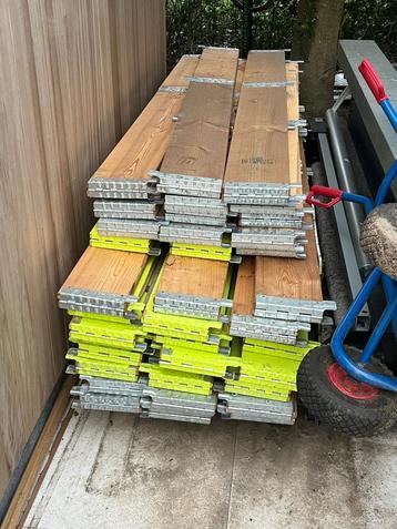 europallets en opzetranden, Enlèvement, Utilisé