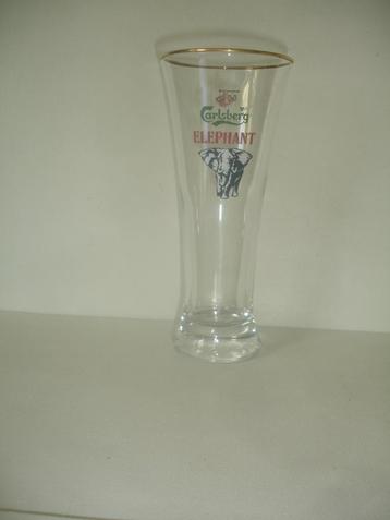 Carlsberg Elephant, bierglas, Enlèvement ou Envoi, Comme neuf, Verre ou Verres, Autres marques