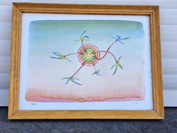 lithographie signe jean michel folon beschikbaar voor biedingen