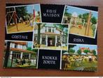 Postkaart Knokke Zoute, Huis Gustave, Siska, Verzamelen, Postkaarten | België, Gelopen, Ophalen of Verzenden, West-Vlaanderen