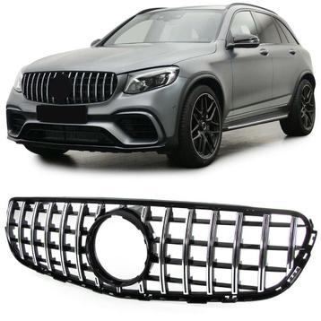 Grill Chrome Zwart Voor Mercedes GLC GT Look beschikbaar voor biedingen