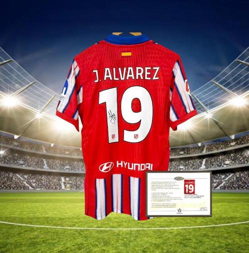 Signed shirt Julian Alvarez, Sport en Fitness, Voetbal, Shirt, Ophalen of Verzenden