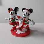 Mickey en Minnie beeld, Verzamelen, Disney, Ophalen, Mickey Mouse, Zo goed als nieuw, Beeldje of Figuurtje