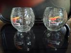 Glas in vorm van een voetbal , rode duivels,  jupiler, Verzamelen, Ophalen of Verzenden, Zo goed als nieuw, Jupiler