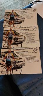 3 Wielerkaarten : Glud & Marstrand Horsens, Verzamelen, Sportartikelen en Voetbal, Gebruikt, Ophalen of Verzenden, Poster, Plaatje of Sticker