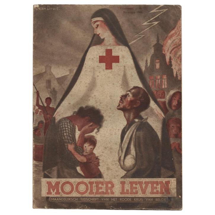 Rode Kruis - Mooier Leven Nr. 11 1944, Verzamelen, Militaria | Tweede Wereldoorlog, Overige soorten, Boek of Tijdschrift, Ophalen of Verzenden