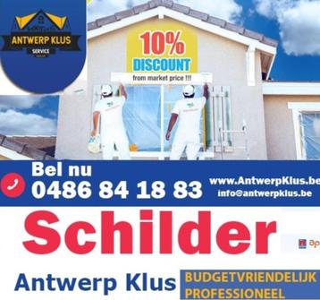 Schilder Antwerpen - 0486841883 beschikbaar voor biedingen