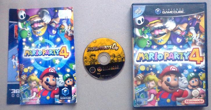 Mario Party 4 voor de Nintendo GameCube Compleet, Consoles de jeu & Jeux vidéo, Jeux | Nintendo GameCube, Comme neuf, Plateforme