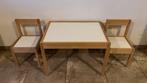 Ikea kindertafel met 2 stoelen, Kinderen en Baby's, Ophalen, Zo goed als nieuw, Stoel(en)