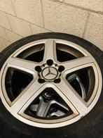 Velgen Mercedes + winterbanden, Auto-onderdelen, Banden en Velgen, Ophalen, Winterbanden, Velg(en)