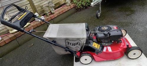 TORO MULCHER 6,5HP ZELFTREKKER BENZINE GRASMACHINE  !!!53CM, Tuin en Terras, Grasmaaiers, Zo goed als nieuw, Opvangbak, Ophalen