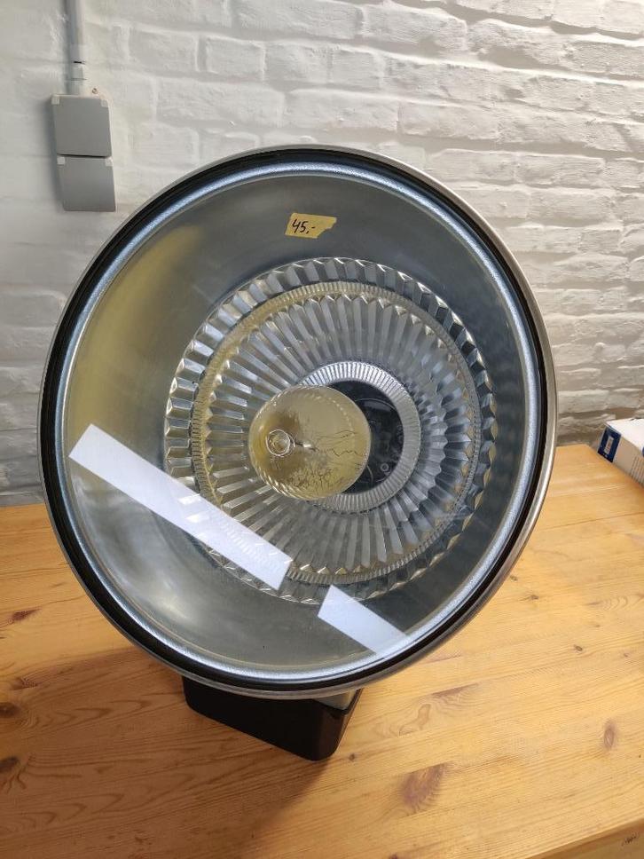 Industriële lamp / decoratie, Huis en Inrichting, Lampen | Hanglampen, Gebruikt, 50 tot 75 cm, Kunststof, Metaal, Ophalen