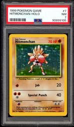 Hitmonchan Holo PSA 7 - 7/102 - Base Set 1999, Hobby en Vrije tijd, Verzamelkaartspellen | Pokémon, Ophalen of Verzenden, Zo goed als nieuw