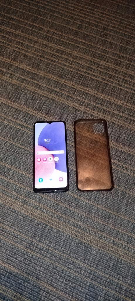Samsung Galaxy A22 128GB Zwart + Oplader & Hoesje, Telecommunicatie, Mobiele telefoons | Samsung, Gebruikt, Galaxy A, 128 GB, Zonder abonnement