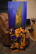 Abstract schilderij van de mariene wereld, door Joky Kamo 20, Ophalen