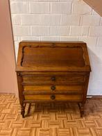 Antieke eiken schrijftafel, Huis en Inrichting, Ophalen, Gebruikt