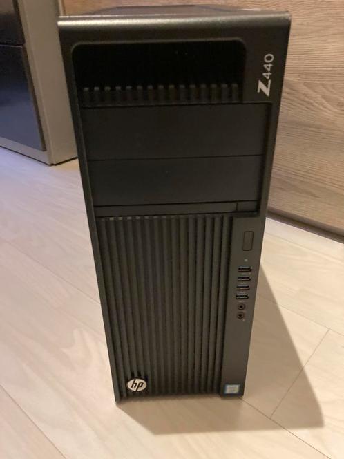 HP Z440 Workstation Ram 64 BG SSD 512 GB NVMe, Computers en Software, Desktop Pc's, Gebruikt, 3 tot 4 Ghz, SSD, 64 GB of meer