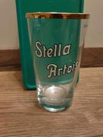 33cl. Glas - Stella Artois Met Emaille Letters -, Verzamelen, Ophalen of Verzenden, Gebruikt, Glas of Glazen, Stella Artois