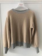 Pull Amélie Amélie beige encolure lurex S/M neuf !!, Amélie Amélie, Nieuw, Maat 36 (S), Beige