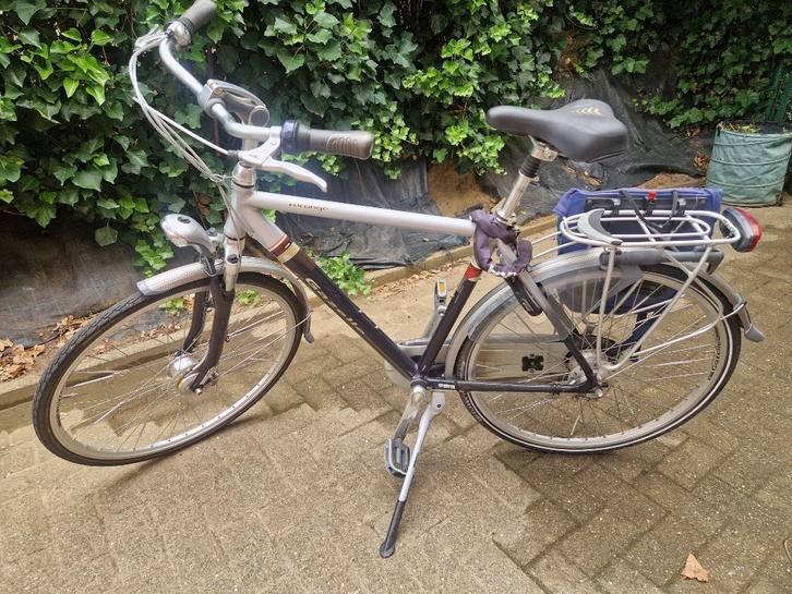 Herenfiets Gazelle maat 53, Fietsen en Brommers, Fietsen | Heren | Herenfietsen, Gebruikt, Gazelle, 53 tot 57 cm, Versnellingen