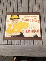 Diekirch bier reclame, Verzamelen, Biermerken, Ophalen, Zo goed als nieuw, Reclamebord, Plaat of Schild, Overige merken