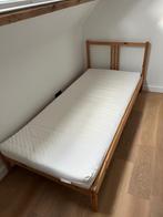 Bed 1 persoon ikea, Maison & Meubles, Chambre à coucher | Lits, 90 cm, Bois, Enlèvement, Une personne