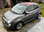 FIAT 500c 1.2 Benzine, Te koop, Zilver of Grijs, Benzine, Leder en Stof