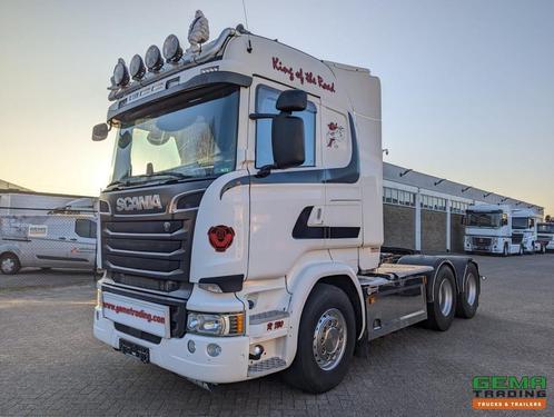Scania R730 6x4 Highline Euro6 - V8 - Retarder - RVS Kist -, Auto's, Vrachtwagens, ABS, Climate control, Cruise Control, Electronic Stability Program (ESP)