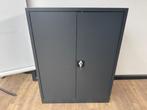 Draaideurkast antraciet 121 x 93 x 42, Huis en Inrichting, Ophalen, Gebruikt
