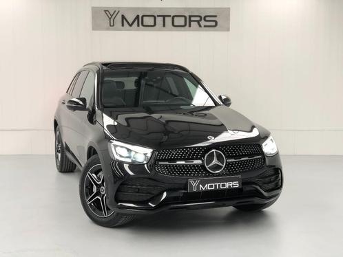 MERCEDES GLC 200 d 9G-TRONIC TOIT PANO DISTRONIC+ BURMESTER, Auto's, Mercedes-Benz, Bedrijf, Te koop, GLC, 360° camera, ABS, Achteruitrijcamera