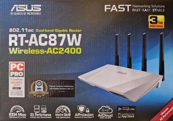 ASUS RT-AC87W Gaming Router (Wireless AC2400) beschikbaar voor biedingen
