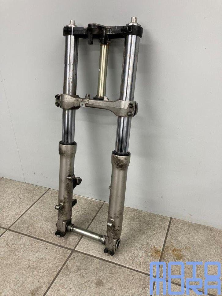 Vorvork met T-stuk en kroonplaat Suzuki GSXR 600 SRAD 1996 2, Motoren, Onderdelen | Suzuki, Gebruikt, Ophalen of Verzenden