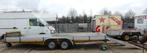Platte aanhanger voor auto/landbouw van 5,5 x 2,30 m, Ophalen, Gebruikt