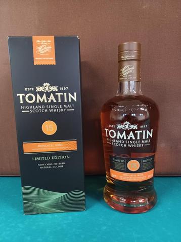 Whisky: Tomatin  1st Fill Moscatel Barriques 15 y
