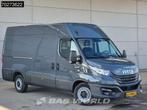 Iveco Daily 35S14 Automaat L2H2 Airco Cruise Parkeersensoren, Autos, Argent ou Gris, Achat, Euro 6, Diesel