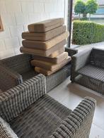 Lounge set, gekocht bij exterio, tweezit en twee één zitten, Ophalen, Gebruikt