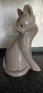 Porseleinen kat, 38cm groot, Verzamelen, Dierenverzamelingen, Ophalen, Zo goed als nieuw, Hond of Kat, Beeldje of Figuurtje