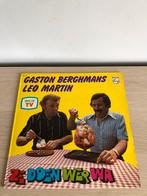 Gaston berghmans & leo martin, Cd's en Dvd's, Vinyl | Nederlandstalig, Ophalen of Verzenden, Zo goed als nieuw