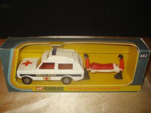 CORGI Ancien Set Range Rover Ambulance en Boîte 1978, Hobby en Vrije tijd, Modelauto's | 1:43, Gebruikt, Auto, Corgi, Ophalen of Verzenden