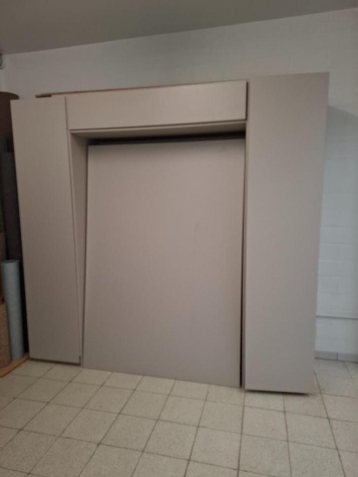 Inbouwkast, Huis en Inrichting, Kasten | Kleerkasten, Gebruikt, 200 cm of meer, 200 cm of meer, 50 tot 75 cm, Met lade(s), Met deur(en)