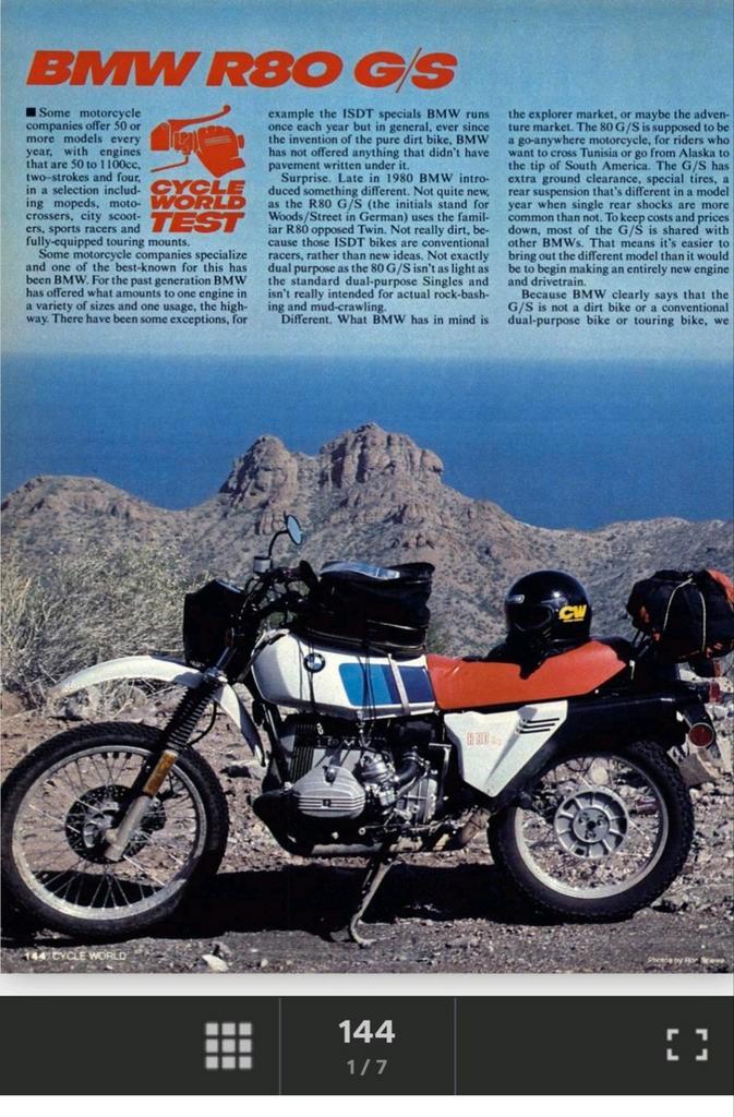 BMW R80G/S oldtimer, Motos, Motos | Oldtimers & Ancêtres, Enlèvement