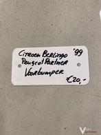 Citroen Berlingo Peugeot Partner Voorbumper 1999, Auto-onderdelen, Ophalen, Gebruikt, Voor, Bumper