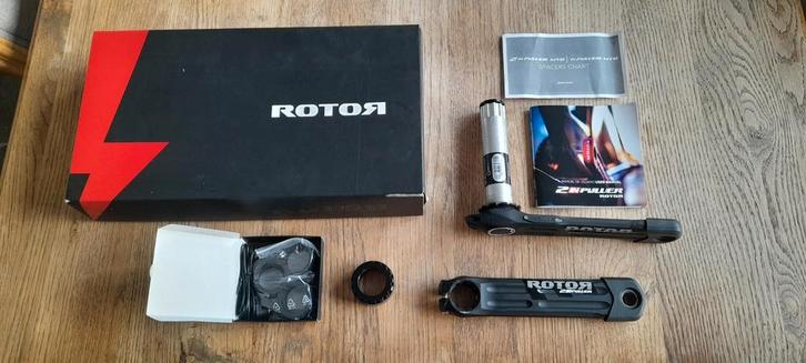 MTB Rotor 2in power powermeter. Cranklengte 175 mm., Fietsen en Brommers, Fietsonderdelen, Zo goed als nieuw, Ophalen