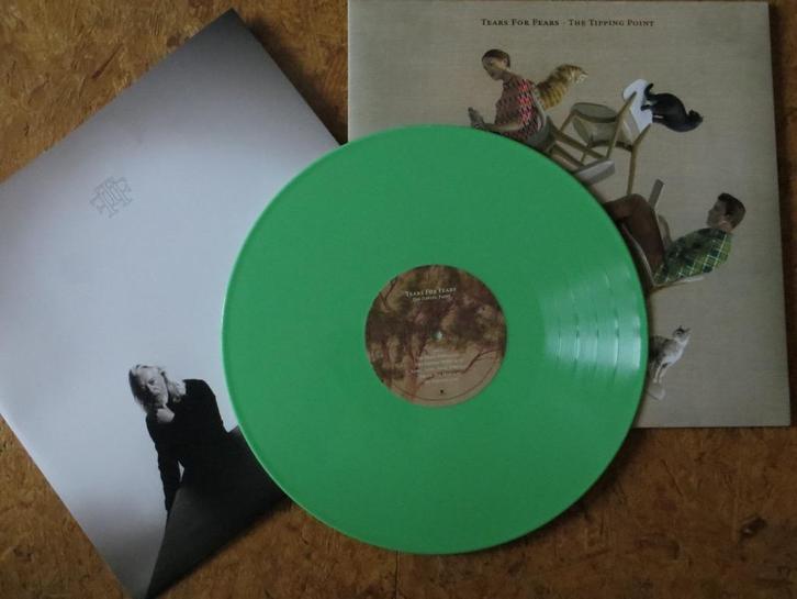 TEARS FOR FEARS - THE TIPPING POINT LIMITED EDITION LP GREEN, Cd's en Dvd's, Vinyl | Rock, Zo goed als nieuw, Poprock, 12 inch