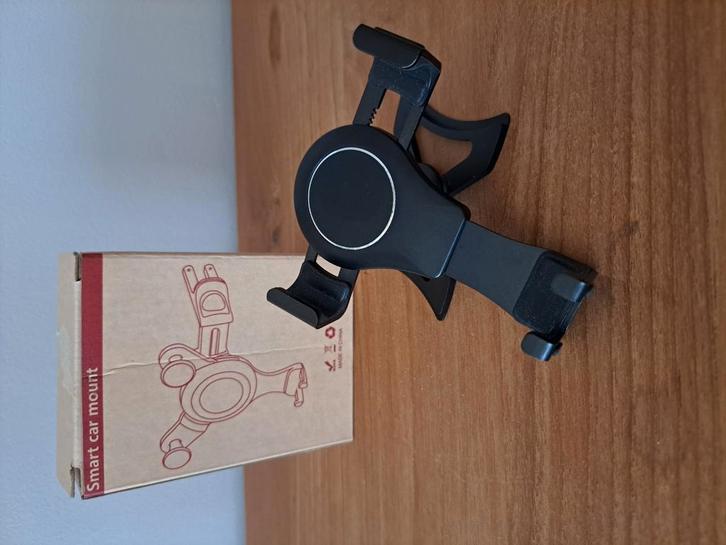 GSM-houder voor Audi Q2, Mercedes... voor ronde ventilatie, Telecommunicatie, Telefoonhouders, Gebruikt, Ophalen of Verzenden