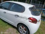 Portier linksachter blanc banquise Peugeot 208 2012-2019, Auto-onderdelen, Gebruikt, Deur, Ophalen of Verzenden, Links