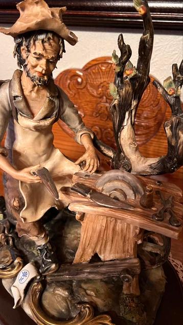 Capodimonte porseleinen beeld, Enlèvement, Utilisé